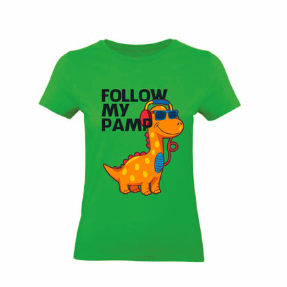T-Shirt Uomo, Donna & Bambino - FOLLOW MY PUMP - Maglietta Maglia Tshirt Super vestibilità Top qualità