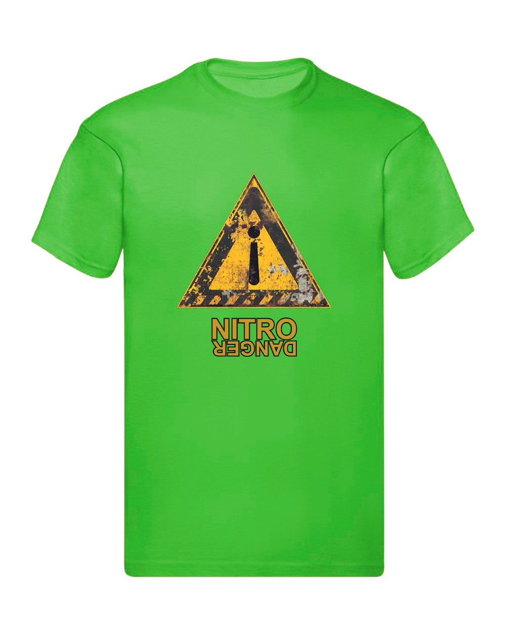 T-Shirt Uomo Donna & Bambino - NITRO DANGER  - Maglietta Maglia Tshirt Super vestibilità Top qualità - Social Crazy