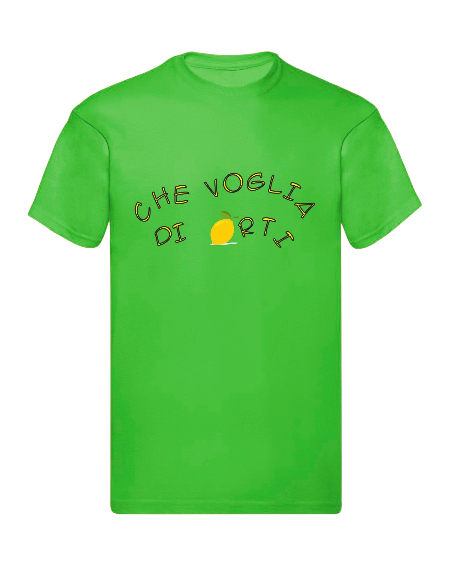 T-Shirt Uomo, Donna & Bambino - CHE VOGLIA DI LIMONARTI - Maglietta Maglia Tshirt Super vestibilità Top qualità