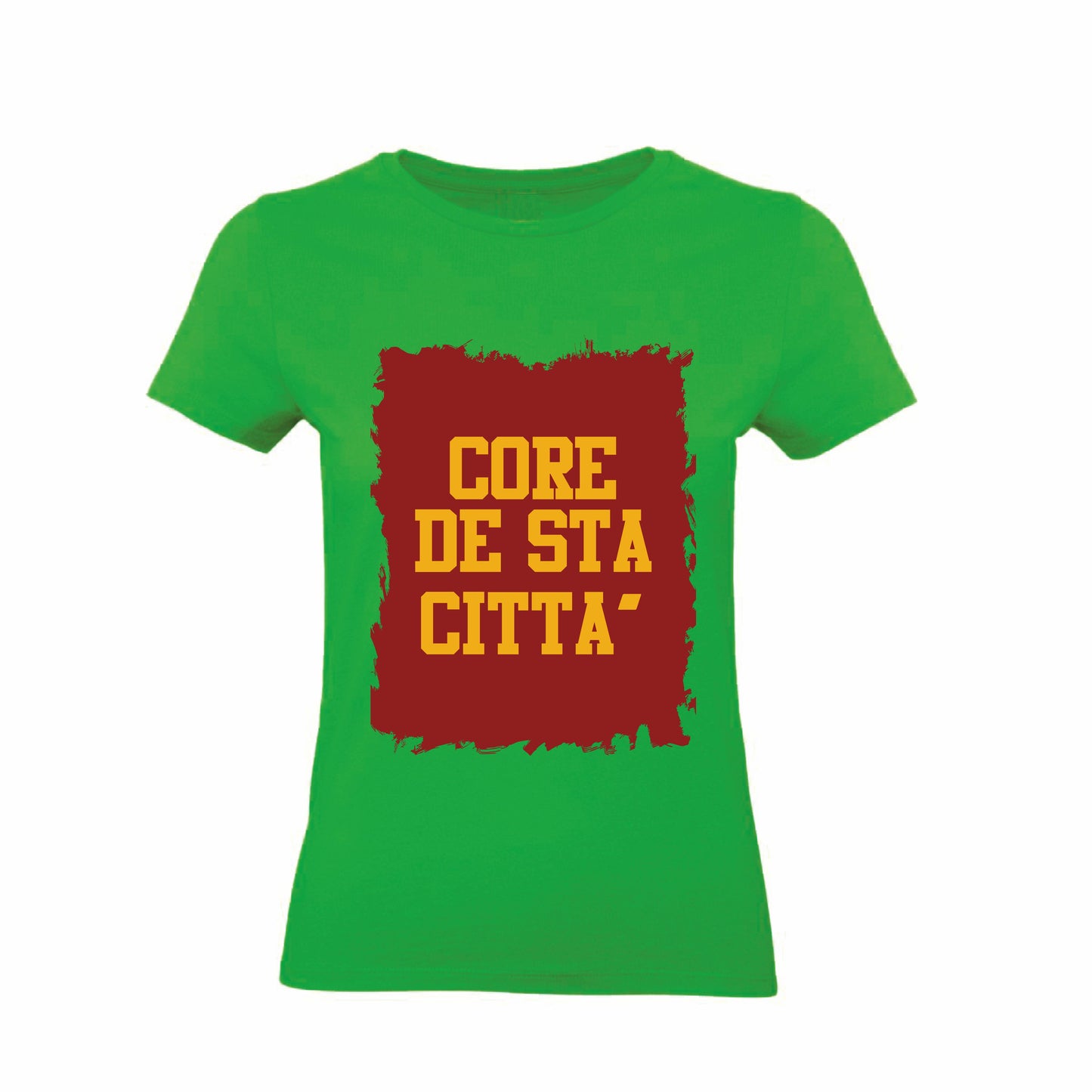 T-Shirt Uomo, Donna & Bambino - CORE DE STA CITTÀ - Maglietta Maglia Tshirt Super vestibilità Top qualità - Social Crazy