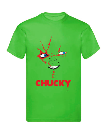 T-Shirt Uomo, Donna & Bambino - CHUCKY - Maglietta Maglia Tshirt Super vestibilità Top qualità