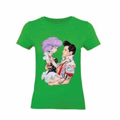 T-Shirt Uomo, Donna & Bambino - ELVIS E CREAMY - Maglietta Maglia Tshirt Super vestibilità Top qualità