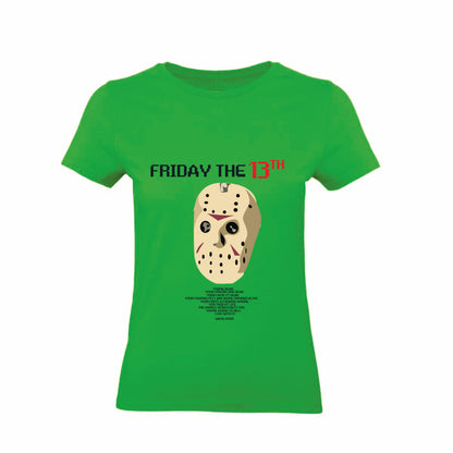 T-Shirt Uomo, Donna & Bambino - FRIDAY THE 13TH - Maglietta Maglia Tshirt Super vestibilità Top qualità