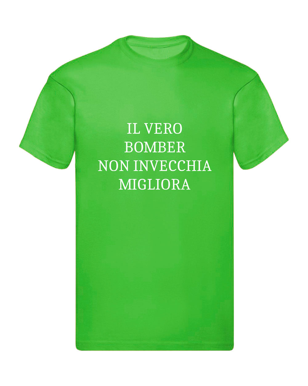 T-Shirt Uomo & Bambino - IL VERO BOMBER - Maglietta Maglia Tshirt Super vestibilità Top qualità