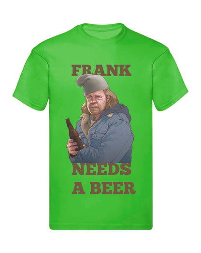 T-Shirt Uomo Donna & Bambino - NEED A BEER - SHAMELESS - Maglietta Maglia Tshirt Super vestibilità Top qualità