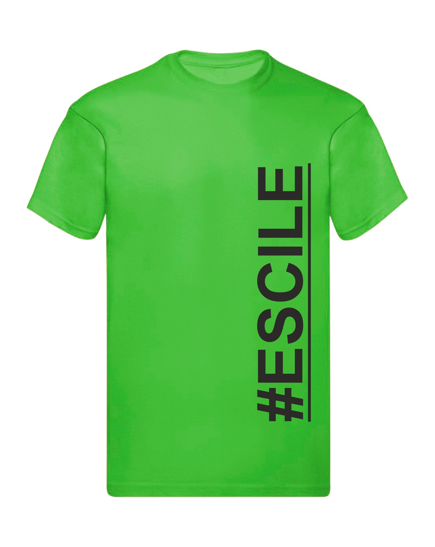 T-Shirt Uomo - #ESCILE - Maglietta Maglia Tshirt Super vestibilità Top qualità - Social Crazy