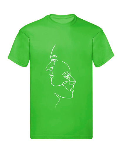 T-Shirt Uomo, Donna & Bambino - FACES - Maglietta Maglia Tshirt Super vestibilità Top qualità