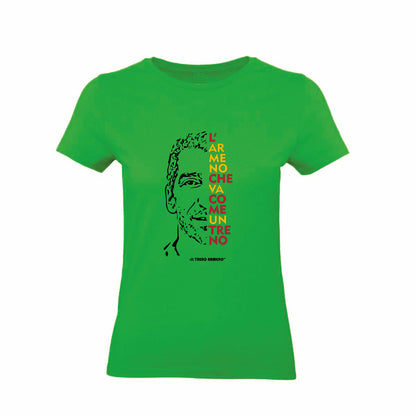 T-Shirt Uomo & Bambino - IL TRENO ARMENO - Maglietta Maglia Tshirt Super vestibilità Top qualità