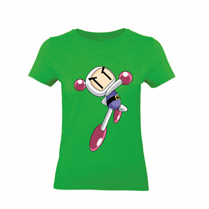 T-Shirt Uomo, Donna & Bambino - BOMBERMAN - Maglietta Maglia Tshirt Super vestibilità Top qualità