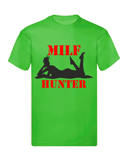 T-Shirt Uomo & Bambino - MILF HUNTER - Maglietta Maglia Tshirt Super vestibilità Top qualità