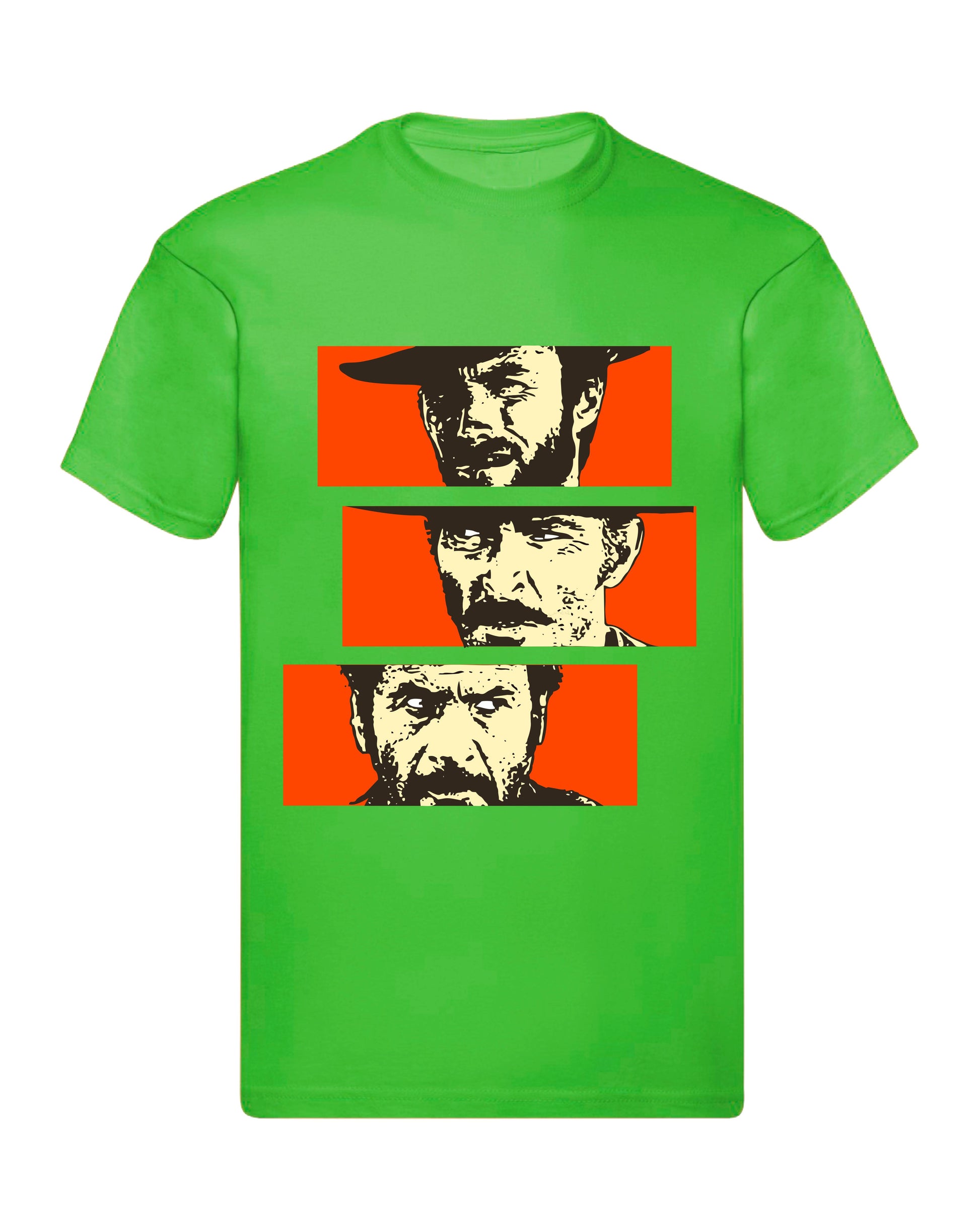 T-Shirt Uomo, Donna & Bambino - IL BUONO IL BRUTTO IL CATTIVO - Maglietta Maglia Tshirt Super vestibilità Top qualità - Social Crazy