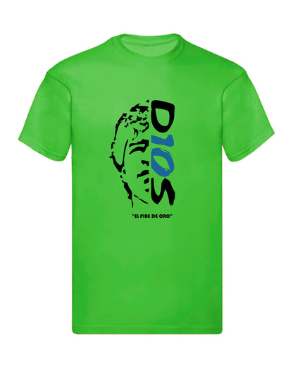 T-Shirt Uomo, Donna & Bambino - EL PIBE DE ORO - Maglietta Maglia Tshirt Super vestibilità Top qualità