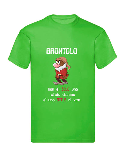 T-Shirt Uomo, Donna & Bambino - BRONTOLO NON È SOLO UNO STATO D'ANIMO - Maglietta Maglia Tshirt Super vestibilità Top qualità