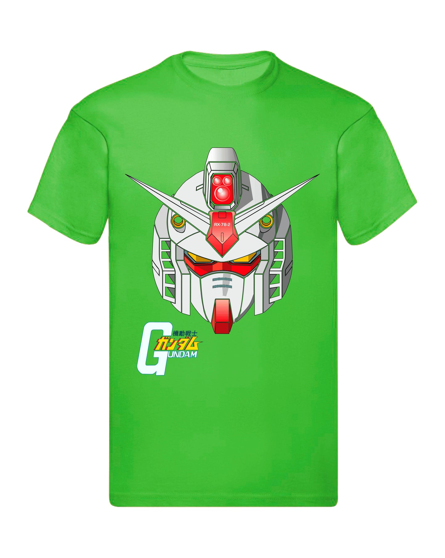 T-Shirt Uomo, Donna & Bambino - GUNDAM HEAD - Maglietta Maglia Tshirt Super vestibilità Top qualità
