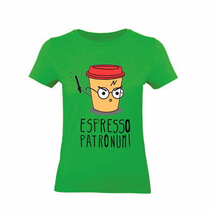 T-Shirt Uomo, Donna & Bambino - ESPRESSO PATRONUM - Maglietta Maglia Tshirt Super vestibilità Top qualità