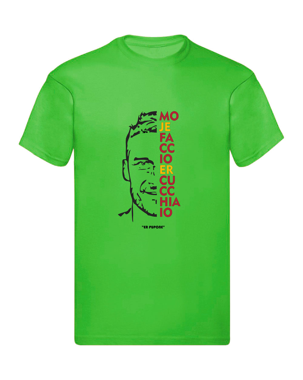 T-Shirt Uomo, Donna & Bambino - ER PUPONE - Maglietta Maglia Tshirt Super vestibilità Top qualità