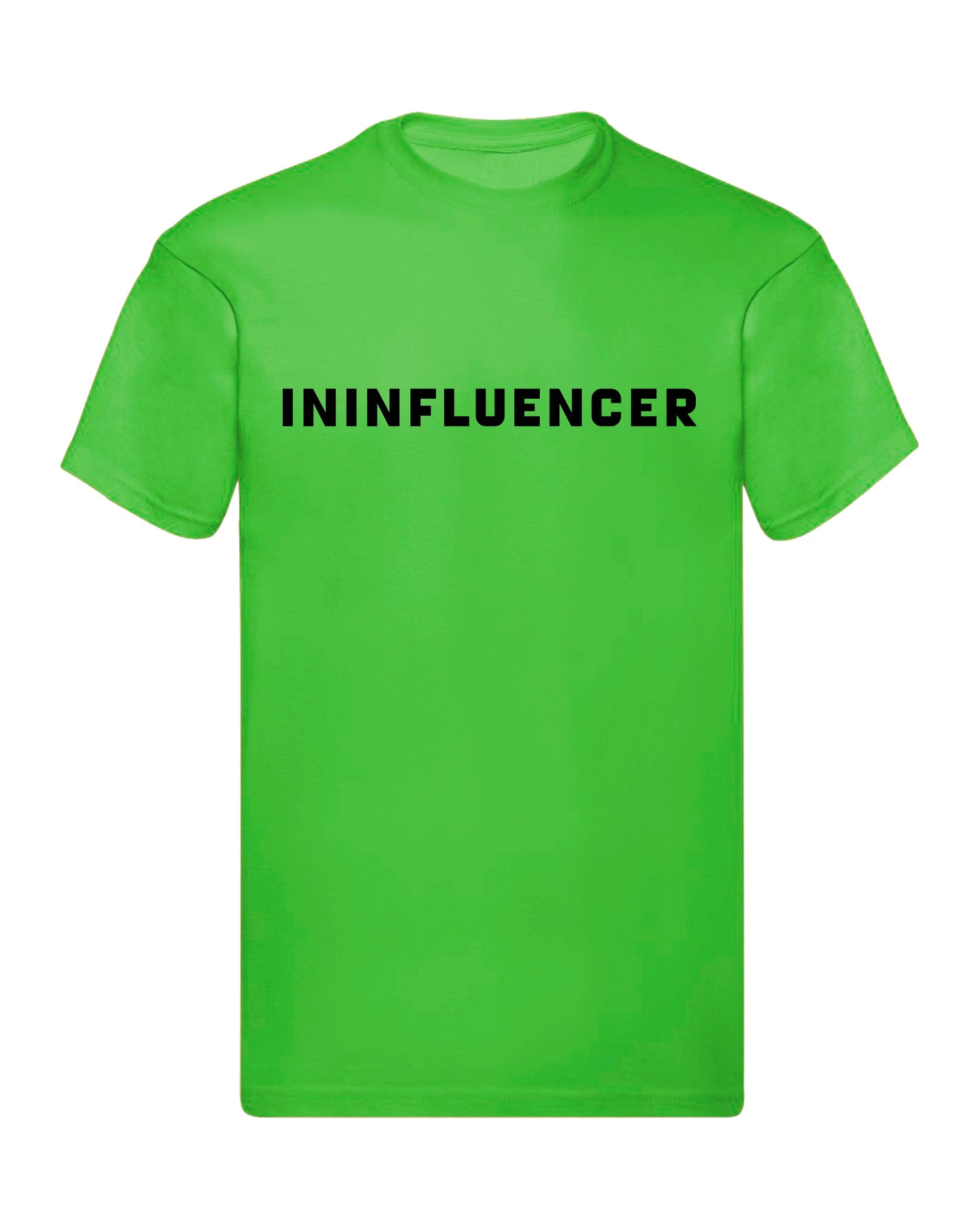 T-Shirt Uomo Donna & Bambino - ININFLUENCER  - Maglietta Maglia Tshirt Super vestibilità Top qualità