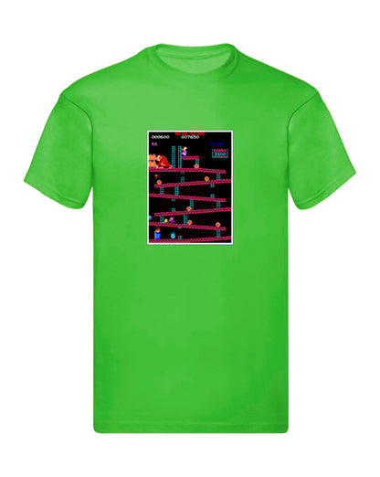 T-Shirt Uomo, Donna & Bambino - DONKEY KONG - Maglietta Maglia Tshirt Super vestibilità Top qualità