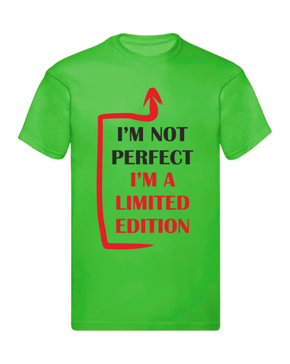 T-Shirt Uomo & Bambino - I'M LIMITED EDITION - Maglietta Maglia Tshirt Super vestibilità Top qualità
