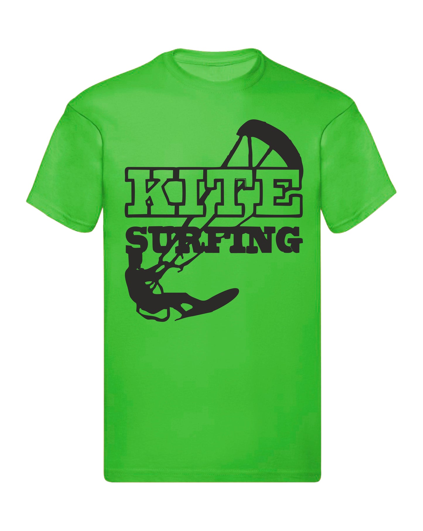 T-Shirt Uomo & Bambino - KITE SURF - Maglietta Maglia Tshirt Super vestibilità Top qualità