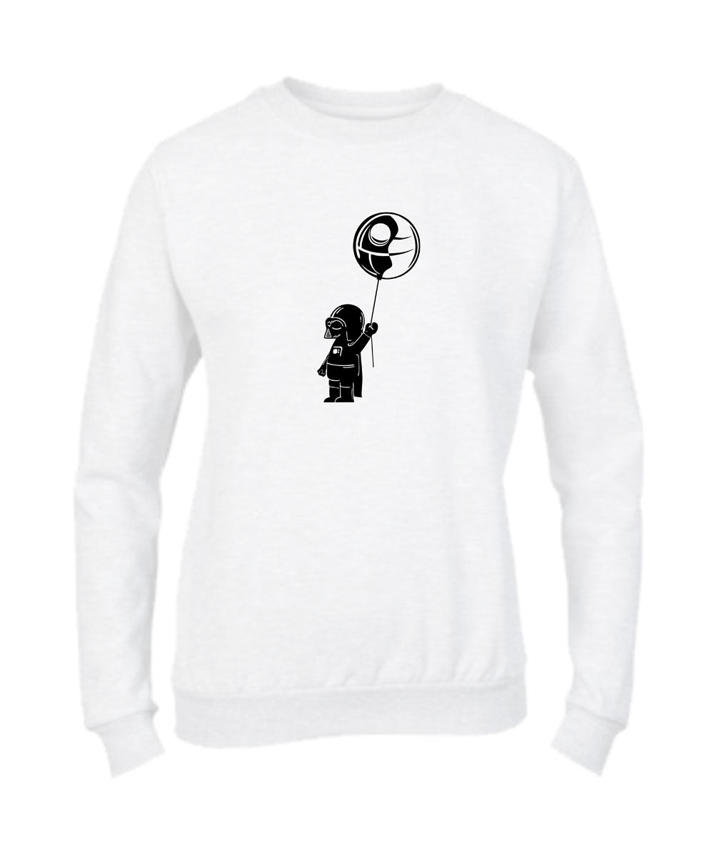 Felpa Girocollo UOMO, DONNA & BAMBIN - BABY DARTH VADER - Super vestibilità Top qualità