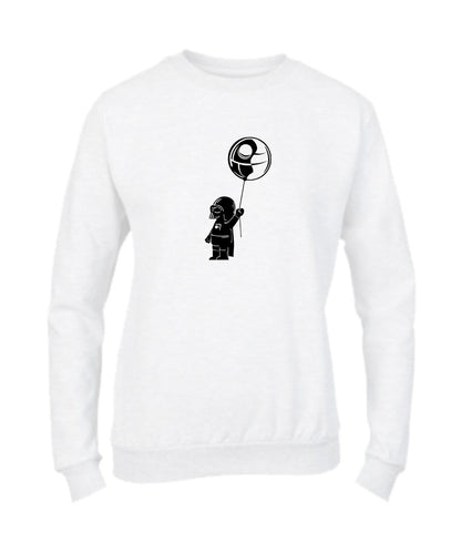 Felpa Girocollo UOMO, DONNA & BAMBIN - BABY DARTH VADER - Super vestibilità Top qualità