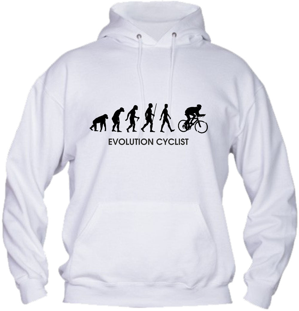 Felpa con cappuccio UOMO, DONNA & BAMBIN - EVOLUTION CYCLING - Super vestibilità Top qualità