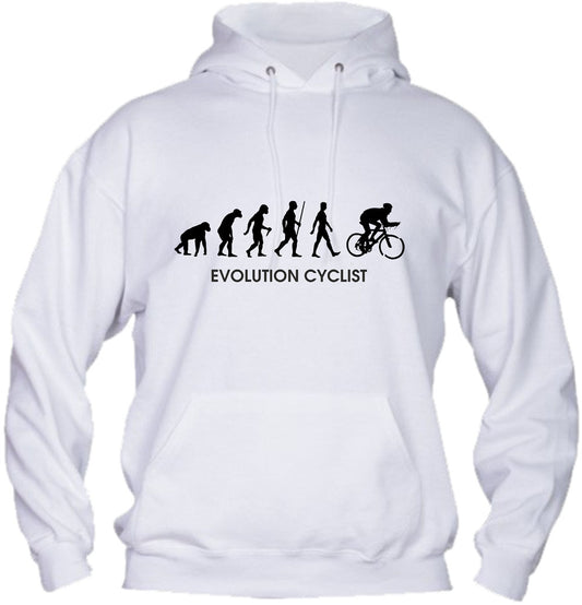 Felpa con cappuccio UOMO, DONNA & BAMBIN - EVOLUTION CYCLING - Super vestibilità Top qualità