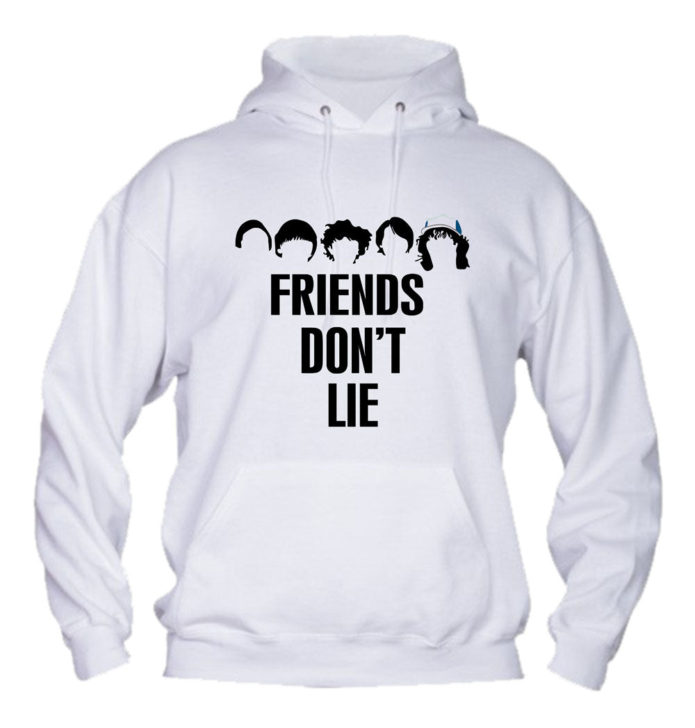 Felpa con cappuccio UOMO, DONNA & BAMBIN - FRIEND'S DON'T LIE - Super vestibilità Top qualità