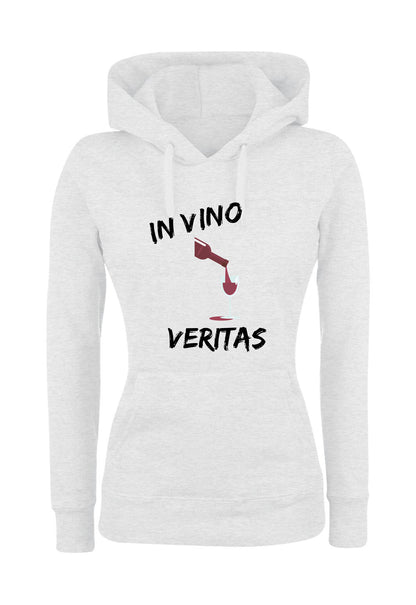 Felpa con cappuccio UOMO, DONNA & BAMBIN - IN VINO VERITAS - Super vestibilità Top qualità