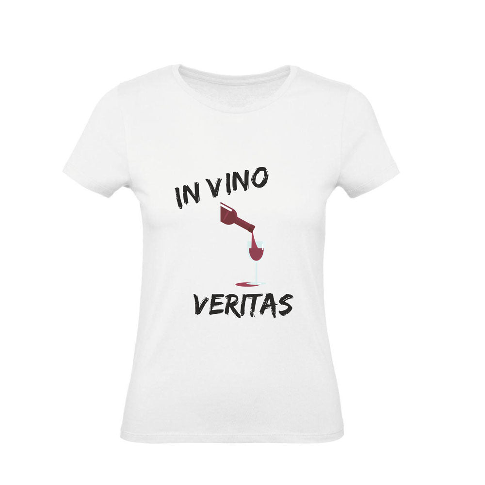 T-Shirt Uomo & Bambino - IN VINO VERITAS - Maglietta Maglia Tshirt Super vestibilità Top qualità
