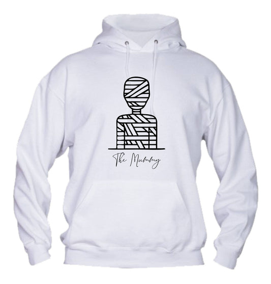 Felpa con cappuccio UOMO, DONNA & BAMBIN - LA MUMMIA - Super vestibilità Top qualità