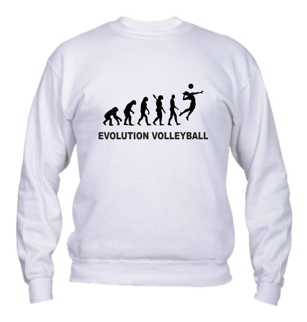 Felpa Girocollo UOMO, DONNA & BAMBIN - EVOLUTION VOLLEYBALL - Super vestibilità Top qualità