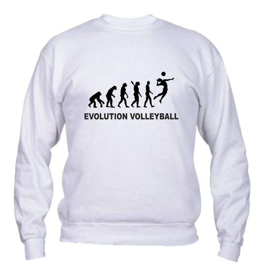 Felpa Girocollo UOMO, DONNA & BAMBIN - EVOLUTION VOLLEYBALL - Super vestibilità Top qualità
