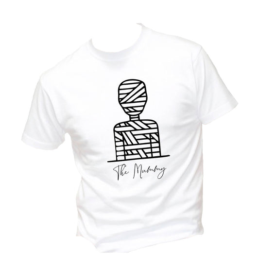 T-Shirt Uomo Donna & Bambino - LA MUMMIA - Maglietta Maglia Tshirt Super vestibilità Top qualità