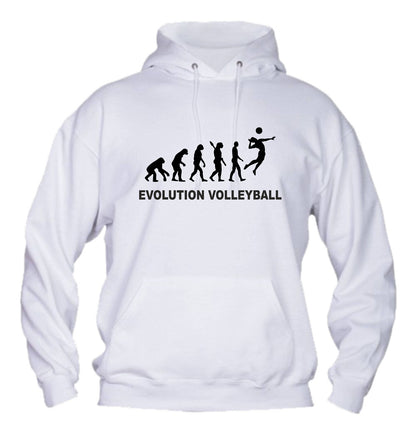 Felpa con cappuccio UOMO, DONNA & BAMBIN - EVOLUTION VOLLEYBALL - Super vestibilità Top qualità