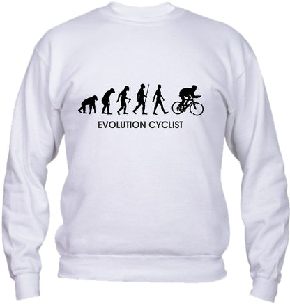 Felpa Girocollo UOMO, DONNA & BAMBIN - EVOLUTION CYCLING - Super vestibilità Top qualità