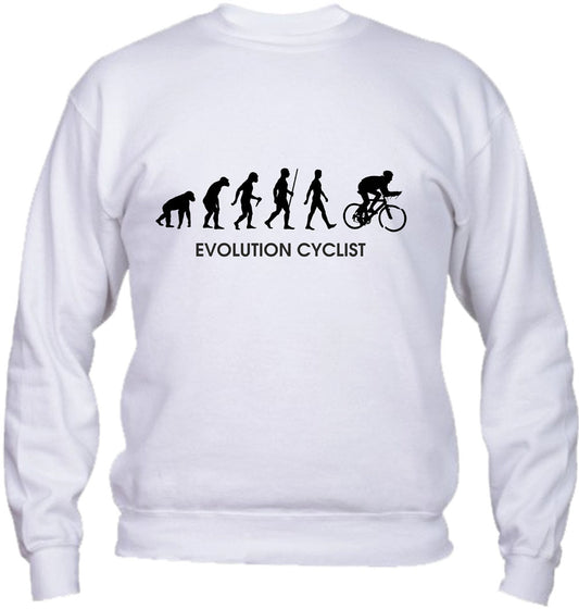 Felpa Girocollo UOMO, DONNA & BAMBIN - EVOLUTION CYCLING - Super vestibilità Top qualità