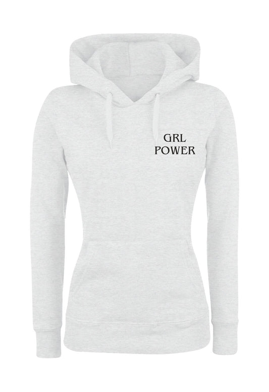 Felpa con cappuccio DONNA & BAMBIN - GRL POWER  - Super vestibilità Top qualità