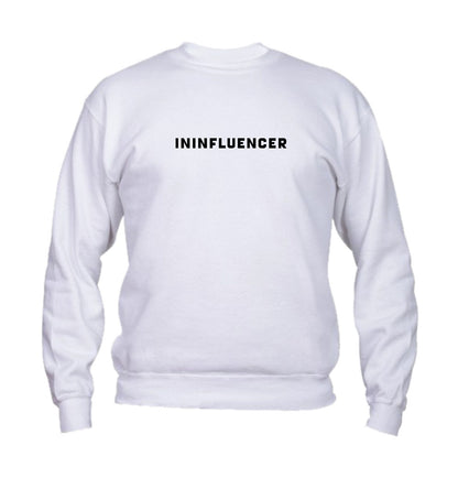 Felpa Girocollo UOMO, DONNA & BAMBIN - ININFLUENCER  - Super vestibilità Top qualità