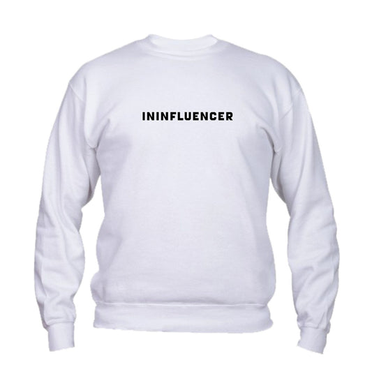 Felpa Girocollo UOMO, DONNA & BAMBIN - ININFLUENCER  - Super vestibilità Top qualità