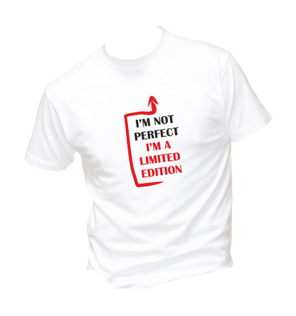 T-Shirt Uomo & Bambino - I'M LIMITED EDITION - Maglietta Maglia Tshirt Super vestibilità Top qualità