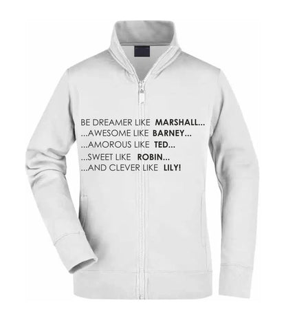 Felpa Unisex Full Zip - HOW I MET YOUR MOTHER - Super vestibilità Top qualità
