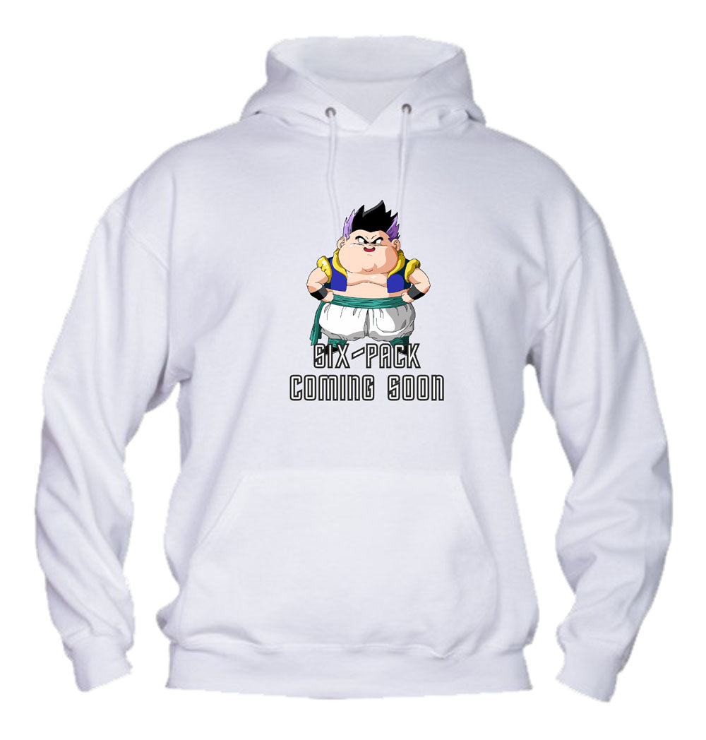 Felpa con cappuccio UOMO, DONNA & BAMBIN - GOTENKS - SIX PACK - Super vestibilità Top qualità