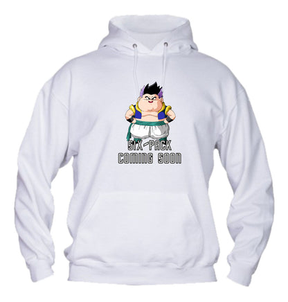 Felpa con cappuccio UOMO, DONNA & BAMBIN - GOTENKS - SIX PACK - Super vestibilità Top qualità