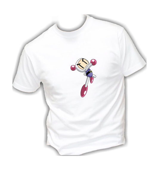 T-Shirt Uomo, Donna & Bambino - BOMBERMAN - Maglietta Maglia Tshirt Super vestibilità Top qualità