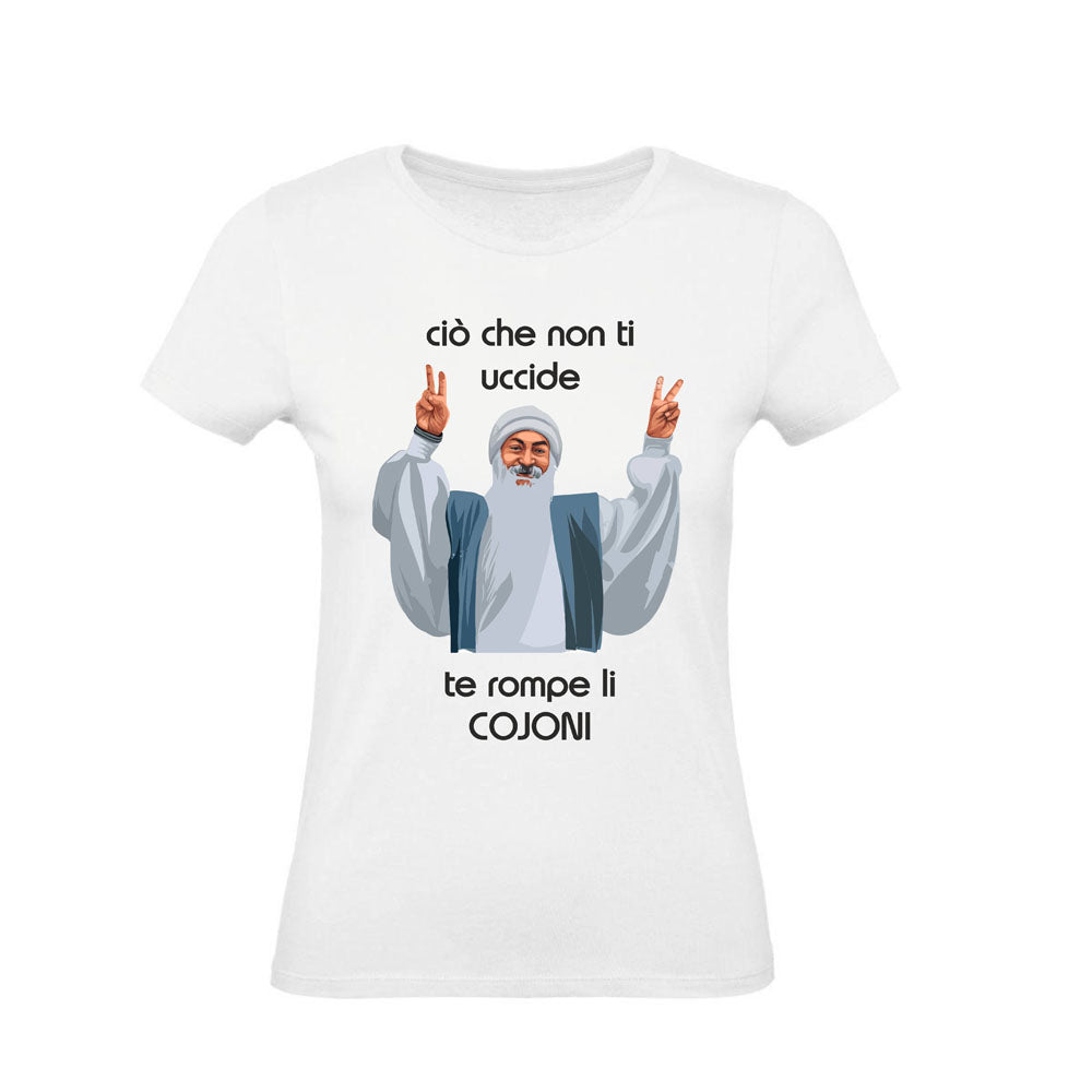 T-Shirt Uomo, Donna & Bambino - CIO CHE NON TI UCCIDE TI ROMPE I COJO - Maglietta Maglia Tshirt Super vestibilità Top qualità