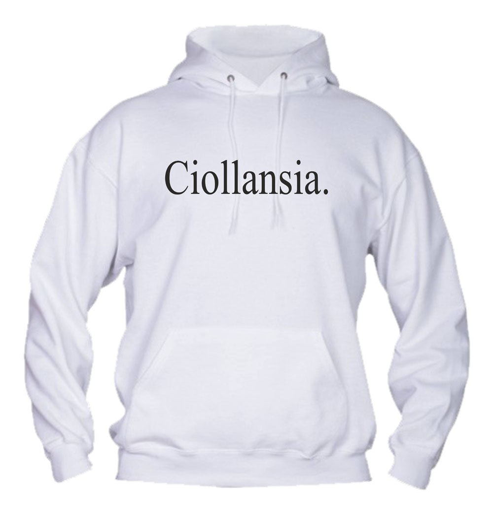 Felpa con cappuccio UOMO, DONNA & BAMBIN - CIOLLANSIA - Super vestibilità Top qualità