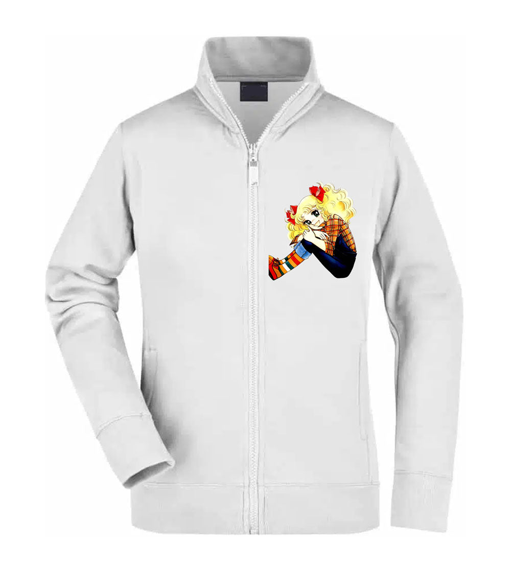 Felpa Unisex Full Zip - CANDY CANDY - Super vestibilità Top qualità