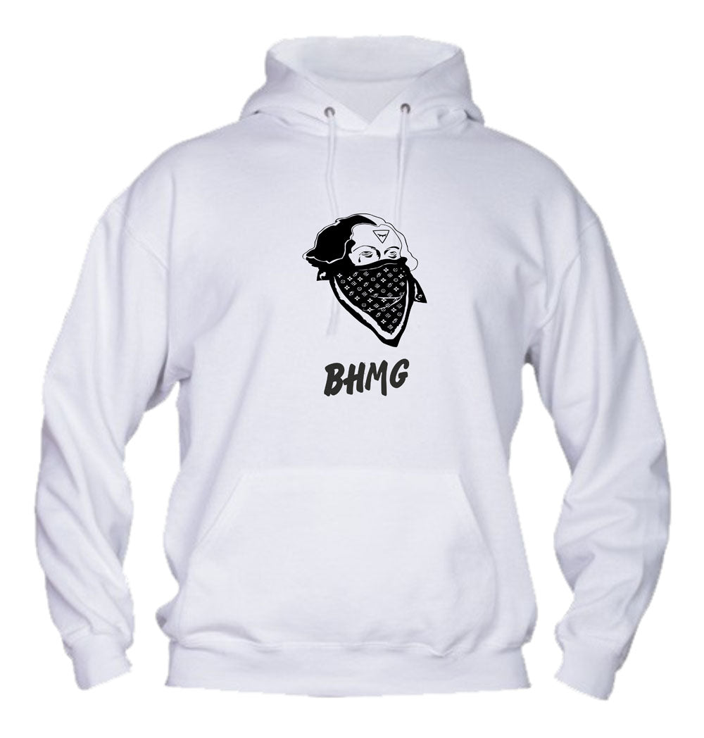 Felpa con cappuccio UOMO, DONNA & BAMBIN - BHMG - Super vestibilità Top qualità